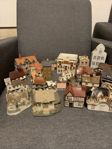 Vintage miniature cottages - miniature,