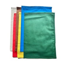 6 Heavy Duty STRONG Coin Cash Money Deposit Bag Bank Retail Cotton Cloth Bags