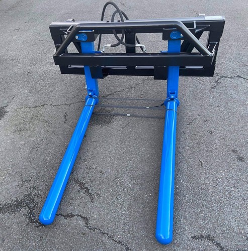 Round bale grabs tine - z,
