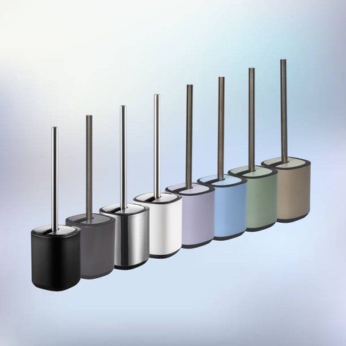 Bathroom toilet brush holder - brush, &
