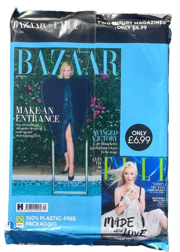 Harper bazaar elle 2 x - harper's, /