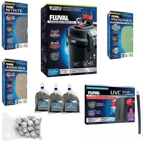 Fluval 207 canister - canister, filter