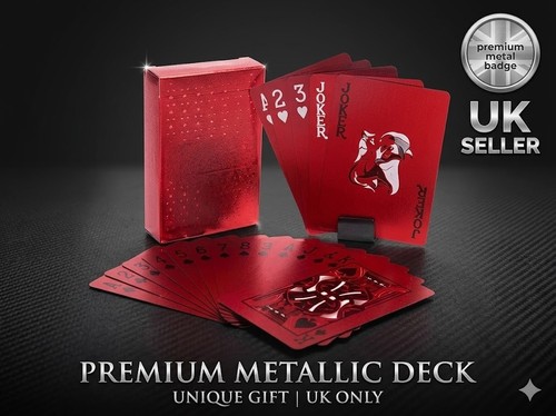 Red playing cards deck poker - red,