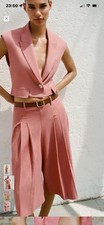 Zara Culottes 2 Piece Set Size