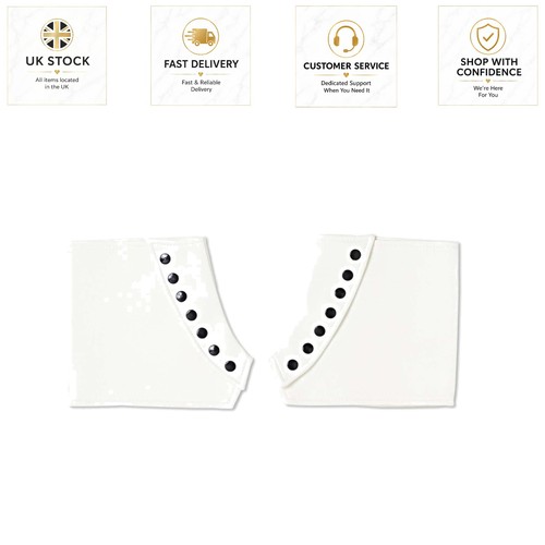 Lightweight white gaiters - lightweight,