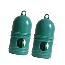 2Pcs Bird Water Drinker 1L Pigeon Water Dispenser for Quail Parrot Duck