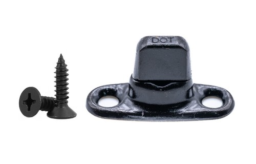 Dot black turnbutton 6mm - dot, 2