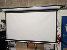 Sapphire 2m Manual Projector Screen 16:9 Home Cinema Wall Mount Pull Down