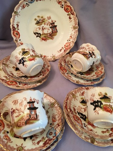Antique teaset early - teaset,