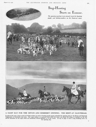 Cloutsham opening meet - opening, the