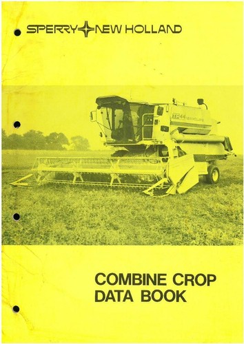 New holland combine - tf42, and