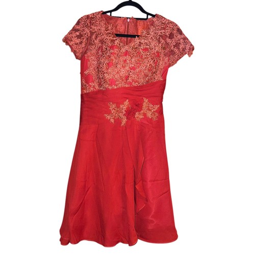 Dark burnt orange size - size, 8