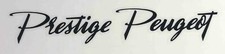 Prestige Peugeot decal