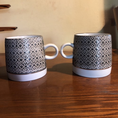 Dartington porcelain mugs - porcelain,