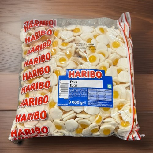 Haribo fried eggs - pick, mix