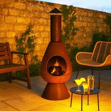 Chiminea Modern Patio & Garden