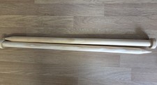 Pair Of Giant Wooden Knitting