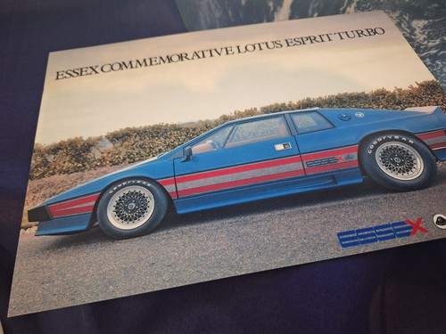 Lotus essex esprit - turbo, sales