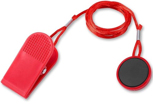 Red magnetic treadmill running - magnetic,