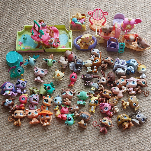 Littlest pet shop bundle - littlest, lot