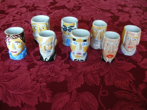 Sargadelos porcelain set - set, 8