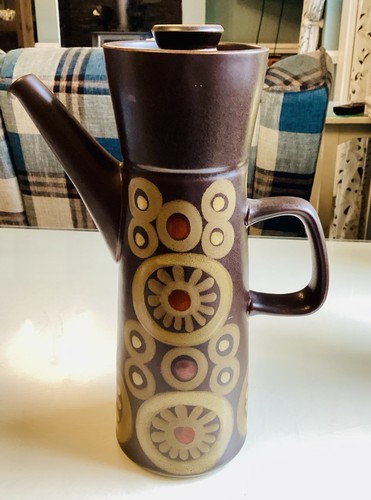 Denby tall coffee - coffee, pot