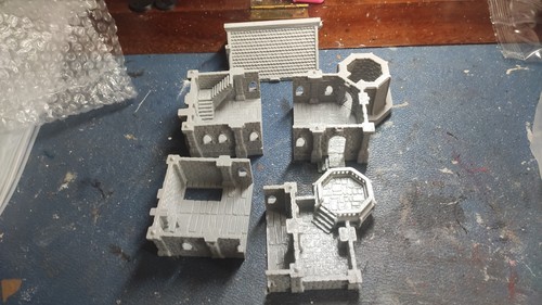 Printed fantasy minature - printed,