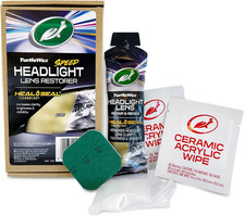 Car Headlight Restoration Kit, Removes Oxidation and Renews Yellowing