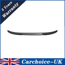 REAR BOOT SPOILER FOR BMW 3 SERIES F30 F80 12-18 V STYLE LIP WING GLOSS BLACK