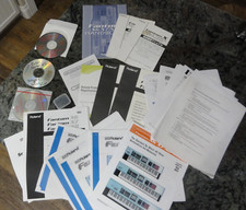 Vintage Roland Fantom X6 X7 X8 Handbook Sound List CD's and Paperwork