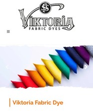 Viktoria fabric dye colours - viktoria,
