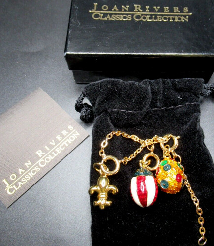 Joan rivers enamel egg - joan,