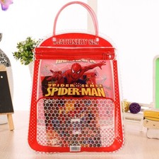Kids Marvel Spiderman 7Pcs Stationary Set Pencil Case Rubber School Gift UK NEW