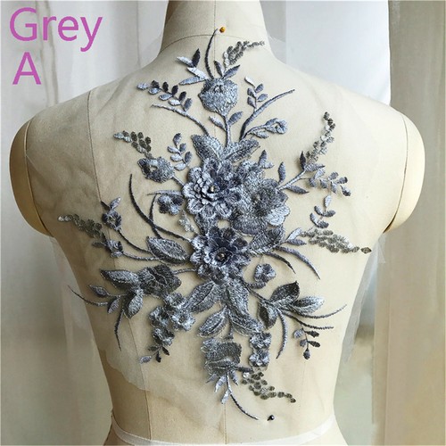 Beaded wedding gown motif - wedding,