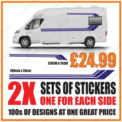 Motorhome graphics caravan - motorhome,