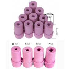 10Pcs Air Sandblaster Ceramic Sandblast Nozzle Tips For Pneumatic Blasting
