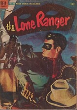 DELL COMICS THE LONE RANGER