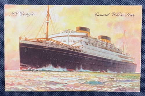 Georgic cunard white - georgic, (cunard