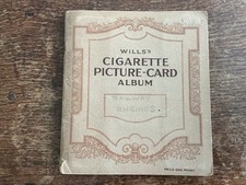 Wills Cigarette Picture Card Album Complete Locomotive Steam Engines Set 1930’s