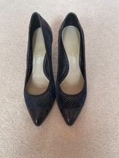 Artigiano navy leather heels - artigiano,