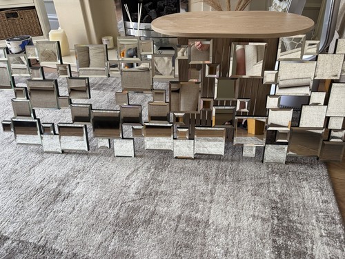 Dunelm squared accent mirror - dunelm,
