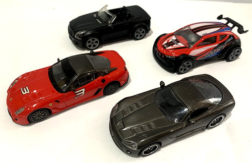 Diecast cars 43 scale - 4x, 1:43