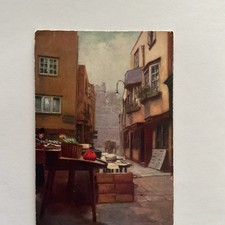 Artist Drawn, Market Scene
