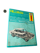Book Haynes Manual Car Hillman