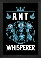 Ant Whisperer Farm Fire Framed