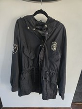 1991 LA Raiders Team NFL Vintage Rain Jacket/Anorak Size XL