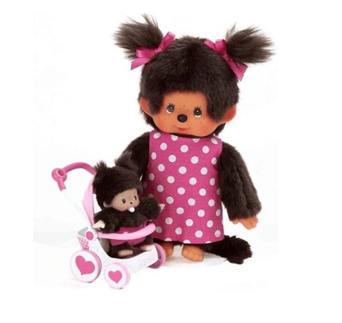 Monchhichi 254930 stroller set - monchhichi,