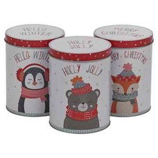 Set of 3x Tea Coffee Sugar