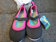 Speedo Kids Girls Mary Jane Pool Princes shoes (size m 7-8) (lot#18091)