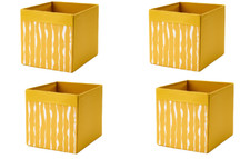 4x Ikea DRONA Storage Boxes